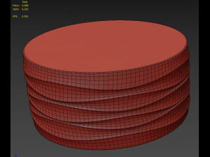 deans coffee table 3D Model