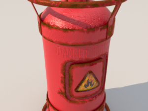 gas ballon subdiv 3D Model