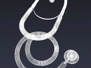 stethoscope 3D Model