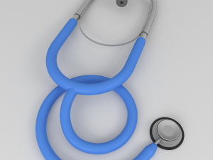 stethoscope Model 3D