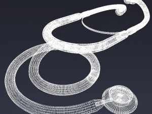 stethoscope 3D Model