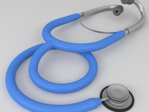 stethoscope Model 3D
