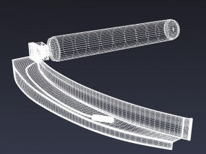 laryngoscope Modèle 3D