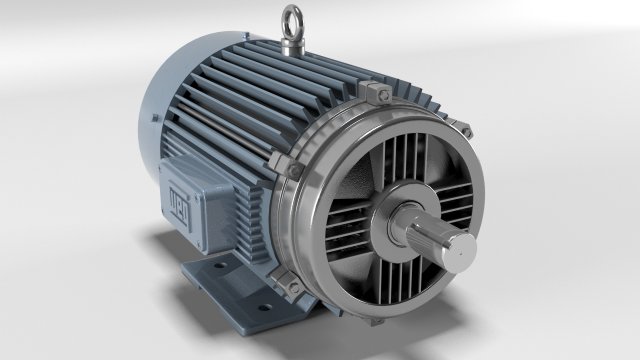 el motor Modello 3D .c4d .max .obj .3ds .fbx .stl .blend 