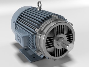 el motor Modelo 3D