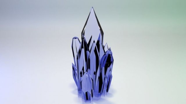 cristal Modelo 3D .c4d .max .obj .3ds .fbx .stl .blend 