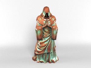 cooper statuette 3D Model