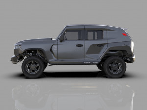 Rezvani Tank 2020 HQ interior 3D Model