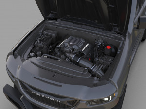 Rezvani Tank 2020 HQ interior 3D Model