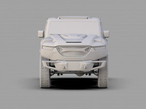 Rezvani Tank 2020 HQ interior 3D Model