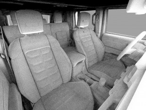 Rezvani Tank 2020 HQ interior 3D Model