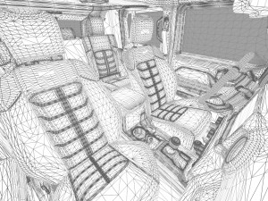 Rezvani Tank 2020 HQ interior 3D Model