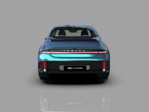 Hyundai Ioniq 6 2022 HQ interior Modello 3D