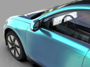 Hyundai Ioniq 6 2022 HQ interior Modello 3D