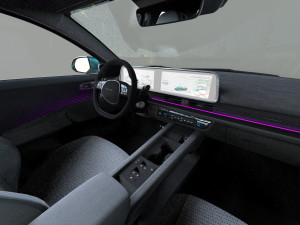 Hyundai Ioniq 6 2022 HQ interior Modello 3D