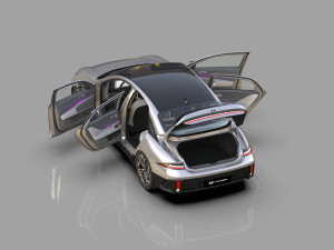 Hyundai Ioniq 6 2022 HQ interior Modello 3D