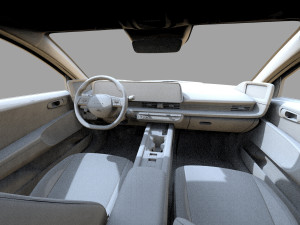 Hyundai Ioniq 6 2022 HQ interior Modello 3D