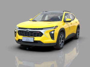 Chevrolet Trax RS 2023 HQ interior Model 3D