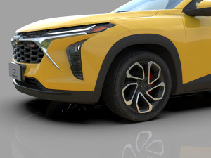Chevrolet Trax RS 2023 HQ interior Modelo 3D