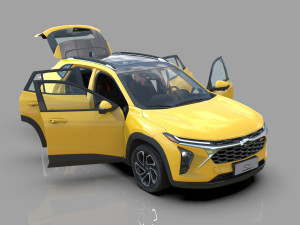 Chevrolet Trax RS 2023 HQ interior Modelo 3D