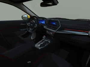 Chevrolet Trax RS 2023 HQ interior Modelo 3D