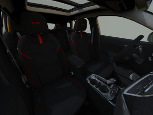 Chevrolet Trax RS 2023 HQ interior Modelo 3D