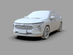 Chevrolet Trax RS 2023 HQ interior Modelo 3D
