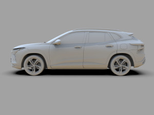 Chevrolet Trax RS 2023 HQ interior Modelo 3D