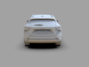 Chevrolet Trax RS 2023 HQ interior Modelo 3D