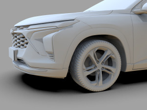 Chevrolet Trax RS 2023 HQ interior Modelo 3D
