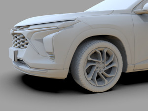 Chevrolet Trax RS 2023 HQ interior Modelo 3D