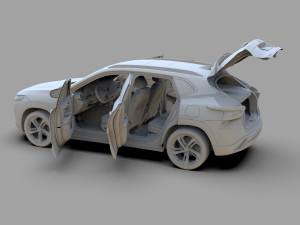 Chevrolet Trax RS 2023 HQ interior Modelo 3D