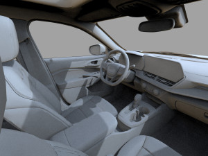 Chevrolet Trax RS 2023 HQ interior Modelo 3D