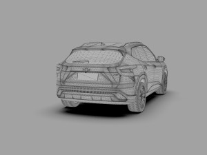 Chevrolet Trax RS 2023 HQ interior Modelo 3D