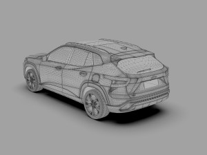 Chevrolet Trax RS 2023 HQ interior Modelo 3D