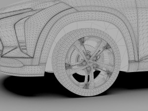 Chevrolet Trax RS 2023 HQ interior Modelo 3D