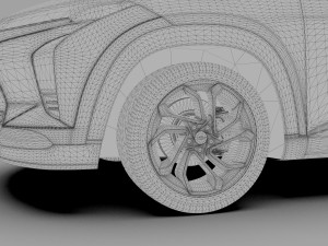 Chevrolet Trax RS 2023 HQ interior Modelo 3D