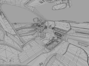 Chevrolet Trax RS 2023 HQ interior Modelo 3D