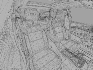 Chevrolet Trax RS 2023 HQ interior Modelo 3D