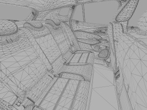 Chevrolet Trax RS 2023 HQ interior Modelo 3D