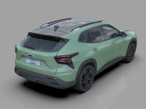 Chevrolet Trax Activ 2023 HQ interior 3D मॉडल