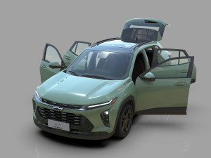 Chevrolet Trax Activ 2023 HQ interior 3D मॉडल