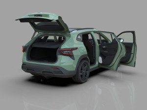 Chevrolet Trax Activ 2023 HQ interior 3D मॉडल