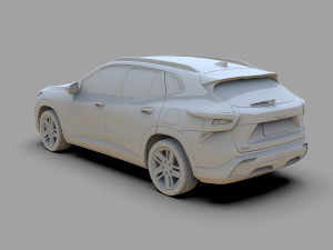 Chevrolet Trax Activ 2023 HQ interior 3D मॉडल
