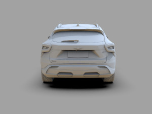 Chevrolet Trax Activ 2023 HQ interior 3D मॉडल