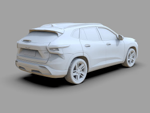 Chevrolet Trax Activ 2023 HQ interior 3D मॉडल