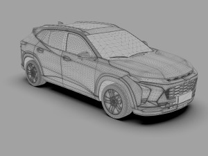 Chevrolet Trax Activ 2023 HQ interior 3D मॉडल