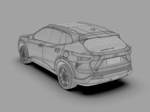 Chevrolet Trax Activ 2023 HQ interior 3D मॉडल