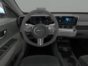 Hyundai Kona EV 2024 HQ interior Model 3D