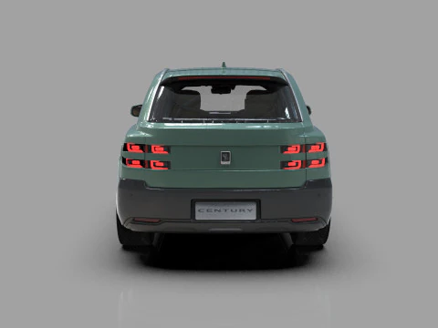 Toyota Century SUV 2024 HQ interior 3D Model
